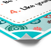 Charaktereigenschaften Plakate, Respekt - 1 von 6 Poster (Ecke)