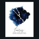 Charaktermerkmale des Taurus Poster<br><div class="desc">Charaktermerkmale des Taurus</div>