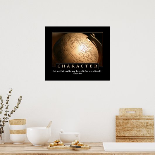 Charakterposter Poster (Küche)