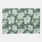 Charcoal Anemones Geschirrtuch (Horizontal)