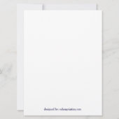 Charcoal Ani Ledodi Arch Jewish Wedding Einladung (Rückseite)