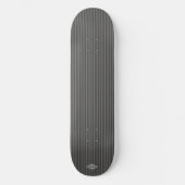 Charcoal Gradient HAMbWG Skateboard (Vorderseite)