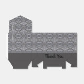 Charcoal Gray Design Geschenkschachtel (Ungefaltet)