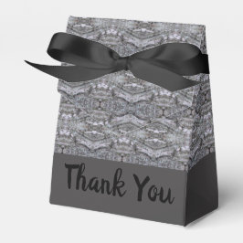 Charcoal Gray Design Geschenkschachtel