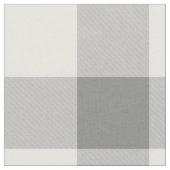 Charcoal Gray Gingham Pattern Fabric Stoff (Nahaufnahme)
