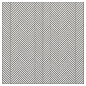Charcoal Gray Herringbone Stoff (Nahaufnahme)