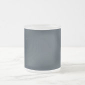 Charcoal Gray Mattglastasse (Mittel)