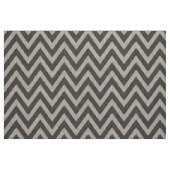 Charcoal Gray Moderne Zickzack große Größe Stoff (Fat Quarter (45,7 x 55,9 cm))