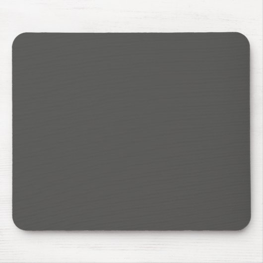 Charcoal Gray Mousepad (Vorne)