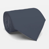 Charcoal Gray Solid schlicht Krawatte (Gerollt)