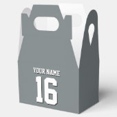 Charcoal Gray Sports Jersey Team Jersey Geschenkschachtel (Geöffnet)