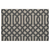 Charcoal Gray Trellis Große Skala Stoff (Fat Quarter (45,7 x 55,9 cm))
