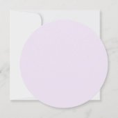 Charcoal Gray, Vintage Floral Save The Date (Rückseite)