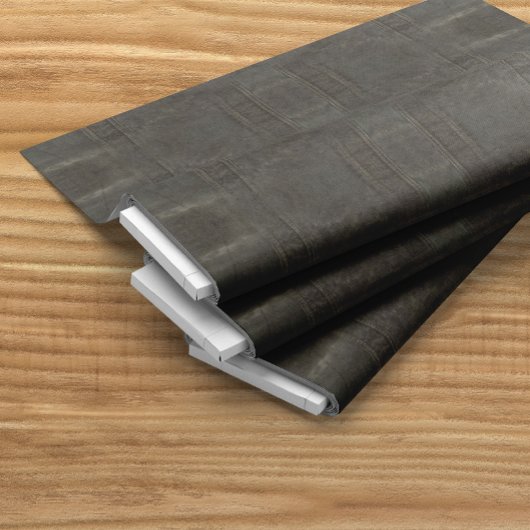 Charcoal Grunge Gray Imitats Leather Stoff