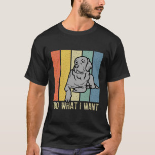 Charcoal Labrador Labrador für Mama Väter T-Shirt