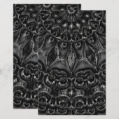 Charcoal Mandala (Vorne/Hinten)