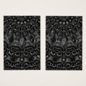Charcoal Mandala (Vorne & Hinten)