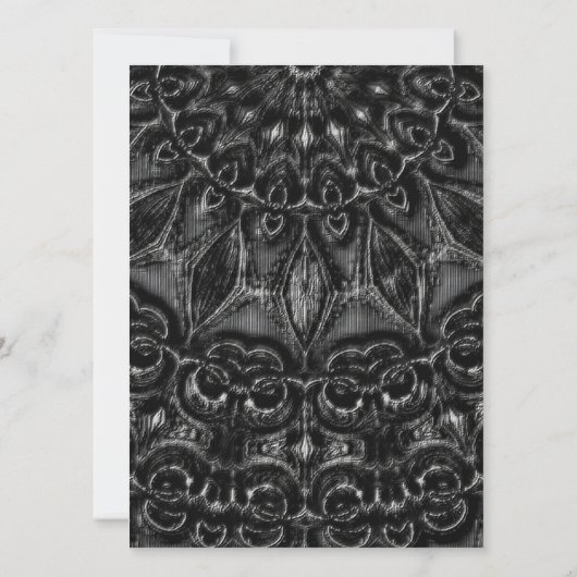 Charcoal Mandala (Rückseite)