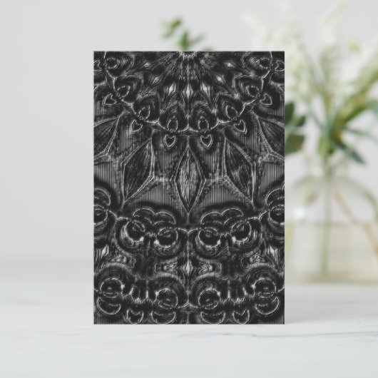 Charcoal Mandala (Stehend Vorderseite)