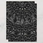 Charcoal Mandala (Vorne/Hinten)