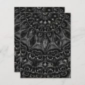 Charcoal Mandala (Vorne/Hinten)