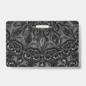 Charcoal Mandala  Ausweis (Rückseite)