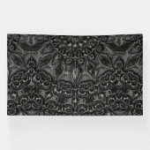 Charcoal Mandala Banner (Horizontal)