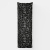 Charcoal Mandala Banner (Vertikal)