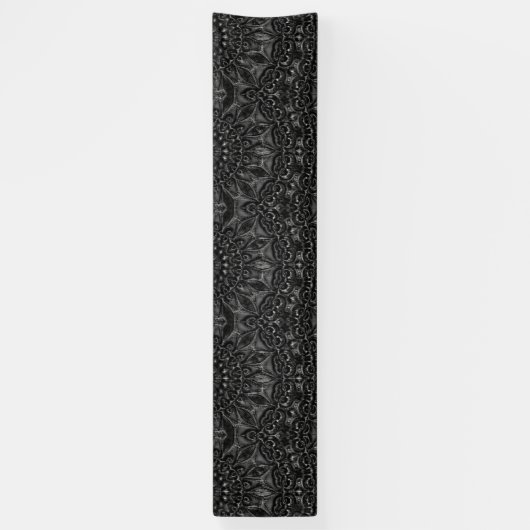 Charcoal Mandala Banner (Vertikal)