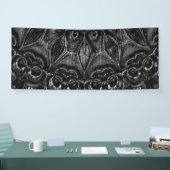 Charcoal Mandala Banner (Messe)
