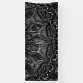 Charcoal Mandala Banner (Vertikal)