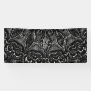 Charcoal Mandala Banner