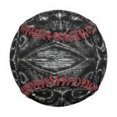 Charcoal Mandala Baseball (Vorderseite)