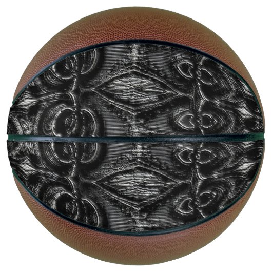 Charcoal Mandala Basketball (Vorderseite)