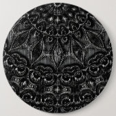 Charcoal Mandala Button (Vorderseite)