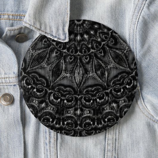 Charcoal Mandala Button (Beispiel)