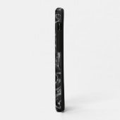 Charcoal Mandala Case-Mate iPhone Hülle (Hinten/Links)