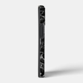 Charcoal Mandala Case-Mate iPhone Hülle (Rückseite / Rechts)