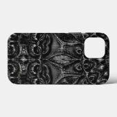 Charcoal Mandala Case-Mate iPhone Hülle (Rückseite (Horizontal))