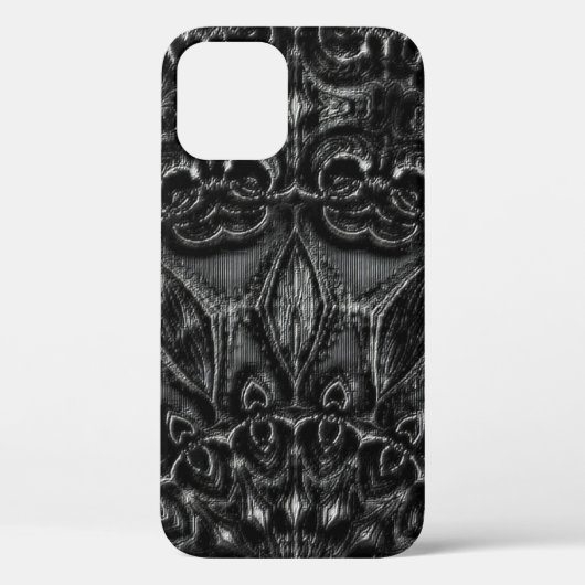 Charcoal Mandala Case-Mate iPhone Hülle (Rückseite)