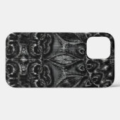 Charcoal Mandala Case-Mate iPhone Hülle (Rückseite (Horizontal))
