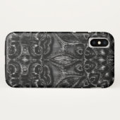 Charcoal Mandala Case-Mate iPhone Hülle (Rückseite (Horizontal))