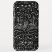 Charcoal Mandala Case-Mate iPhone Hülle (Rückseite)