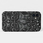 Charcoal Mandala Case-Mate iPhone Hülle (Rückseite (Horizontal))