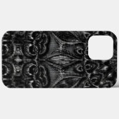 Charcoal Mandala Case-Mate iPhone Hülle (Rückseite (Horizontal))