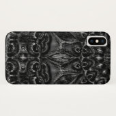 Charcoal Mandala Case-Mate iPhone Hülle (Rückseite (Horizontal))