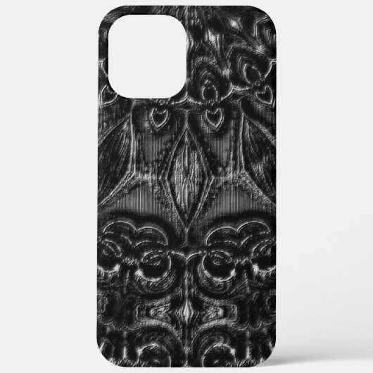 Charcoal Mandala Case-Mate iPhone Hülle (Rückseite)