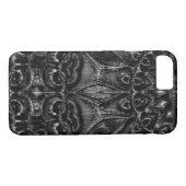 Charcoal Mandala  Case-Mate iPhone Hülle (Rückseite (Horizontal))