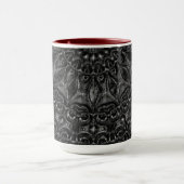 Charcoal Mandala Coffee Tasse (Zentrum)