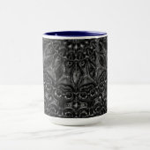 Charcoal Mandala Coffee Tasse (Zentrum)